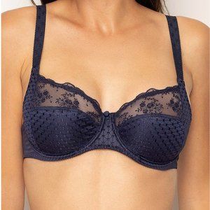 Lucile Underwired Half Cup Bra - Eclipse - NWT
